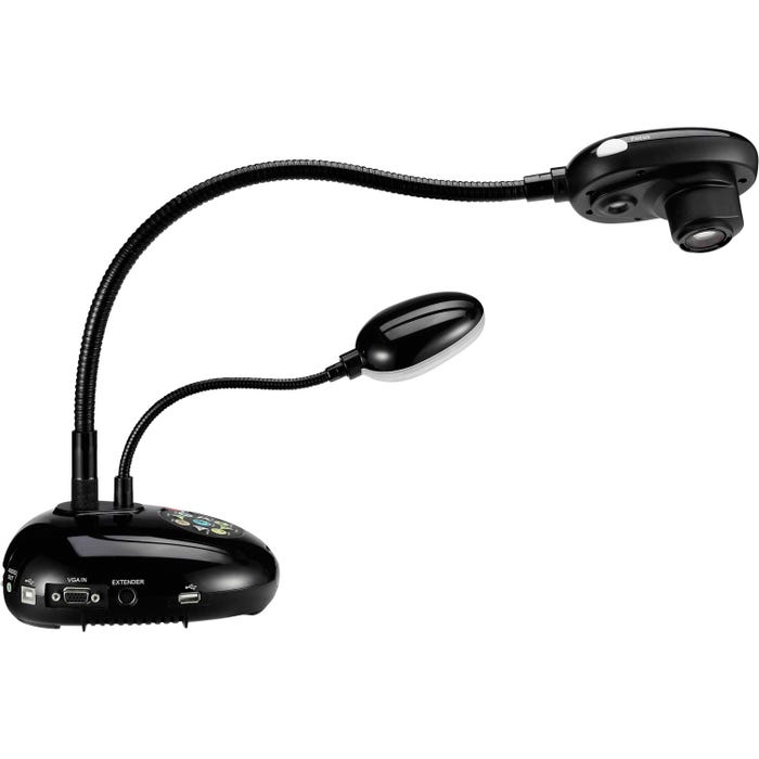 Lumens Ladibug PC193 Document Camera, 20x Total Zoom, 3.25 MegaPixels, Black
