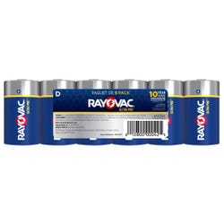 Rayovac Ultra Pro Alkaline D Batteries, 6 Pack 2133753
