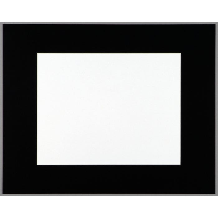 Sax Premium Pre-Cut Mat, 22 x 28 Inches, Black, Pack of 10