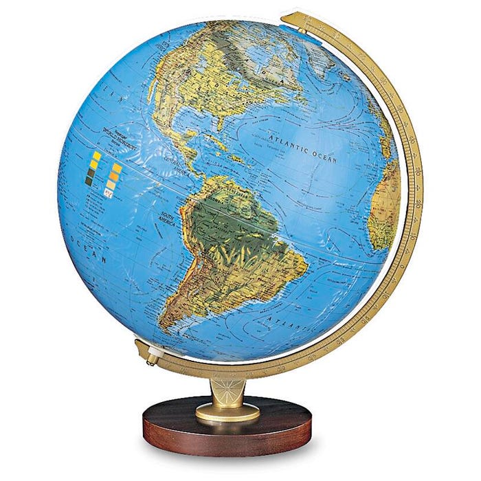 Replogle Livingston Physical/Political Globe