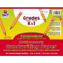Pacon Multi-Sensory Handwriting Paper, Item Number 1439075