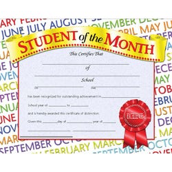 Award Certificates, Item Number 078289