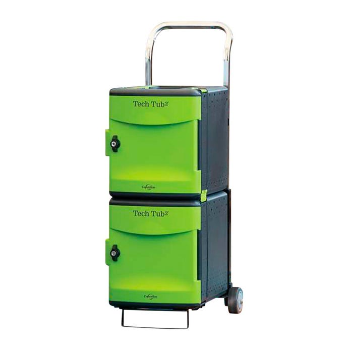 Copernicus Tech Tub2 Trolley for Large USB Adapters, Holds 10 Devices
