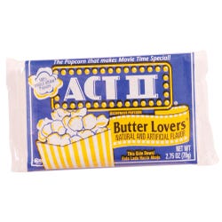 ACT II Butter Lovers Microwave Popcorn, Case of 36, Item Number 2049986