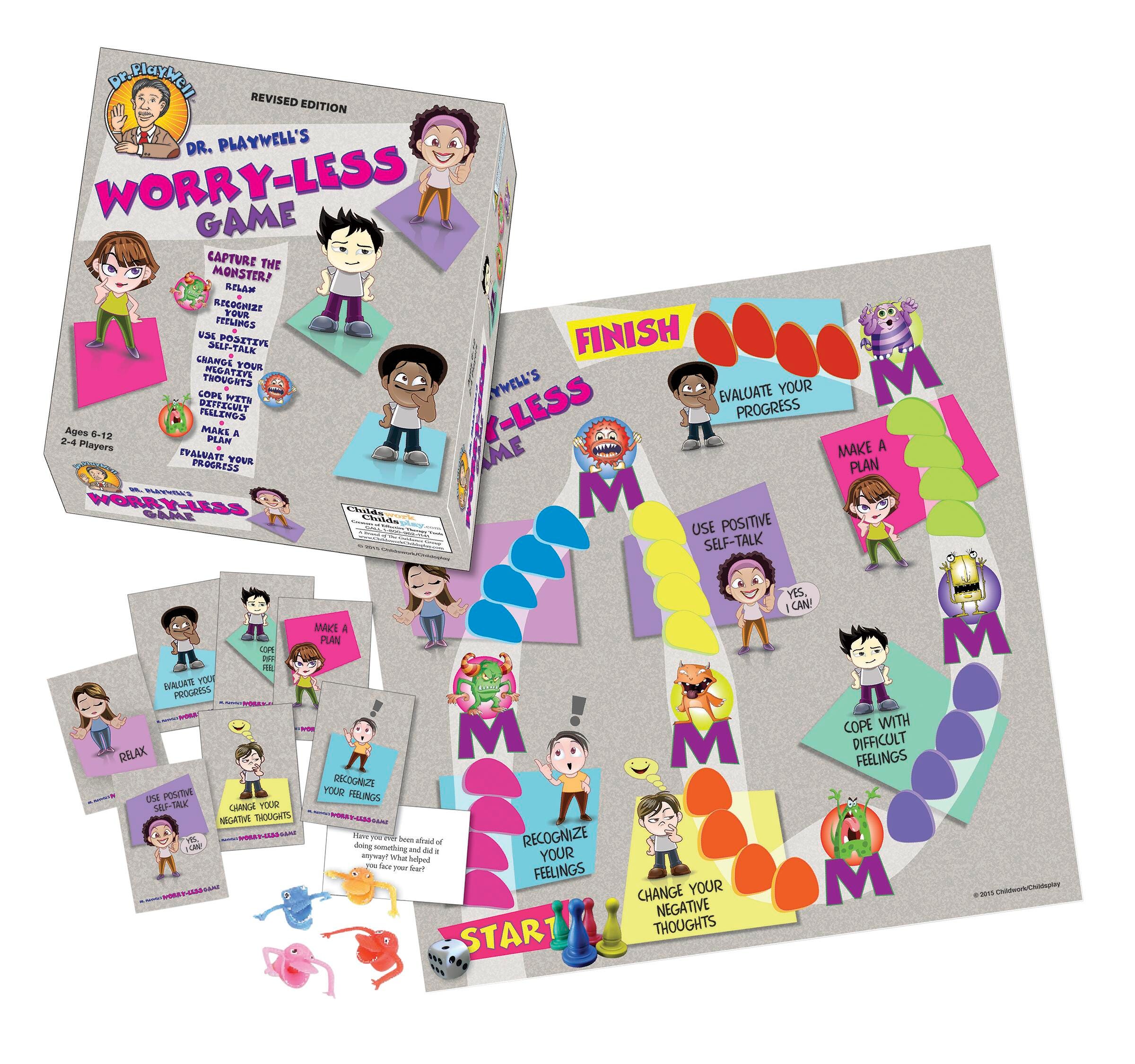 Dr. Playwell's Worry-Less Board Game 2214683