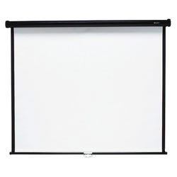 ACCO Quartet High-Resolution Wall/Ceiling Projection Screen, 70 x 70 Inches, Matte White Screen, Metal Black Frame