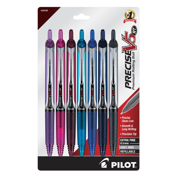 Pilot Precise V5 RT Premium Retractable Rolling Ball Pens, Extra