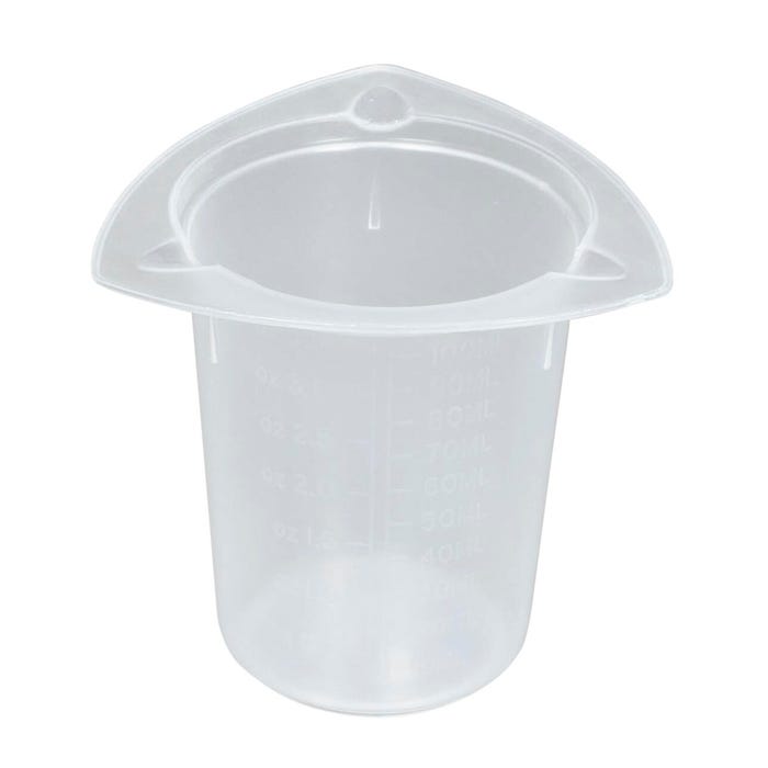 Delta Education Beaker, Plastic, 100 Milliliter