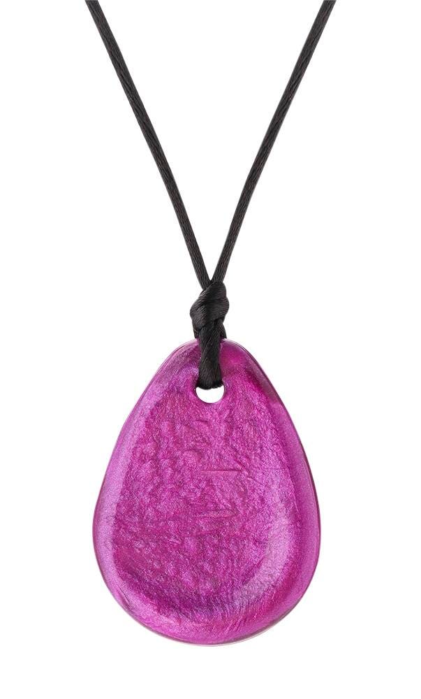Image for Chewigem Raindrop Pendant, Purple from School Specialty