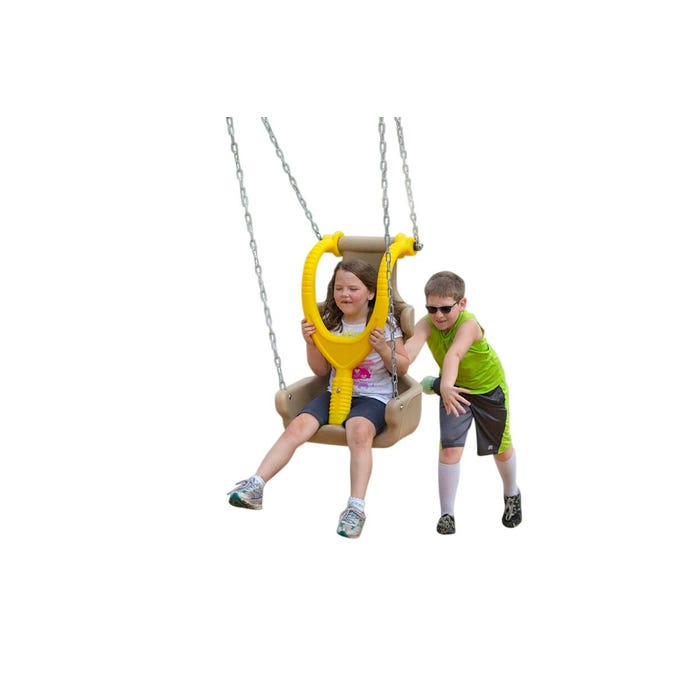 Ultra Play Inclusive Swing Seat Package, 5-12 Year Old, Natural Color