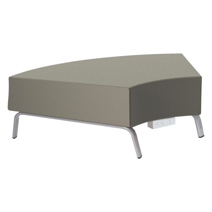 Classroom Select Soft Seating NeoLink 45° Backless Wedge