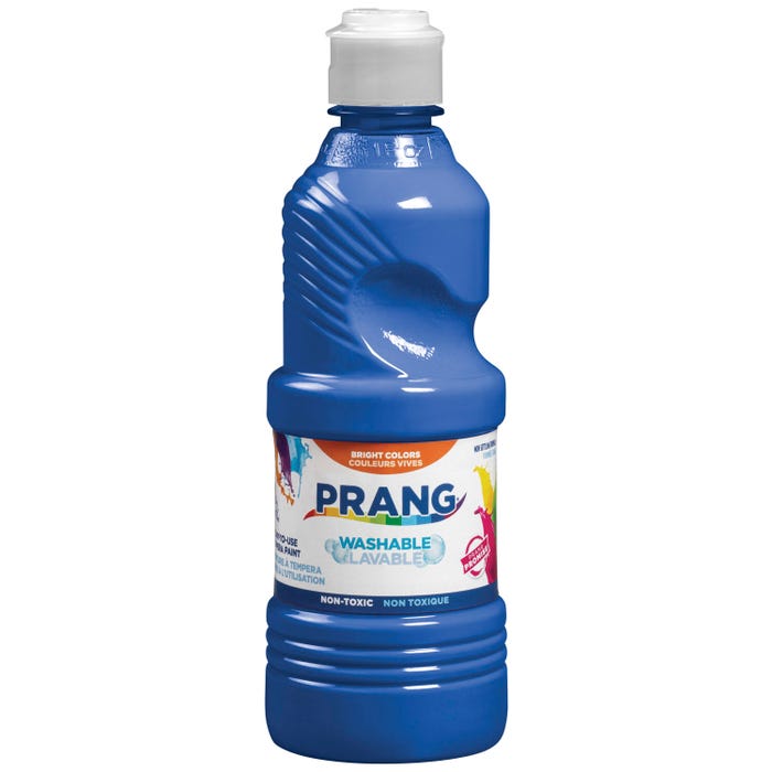 Prang Ready-to-Use Washable Tempera Paint, Pint, Blue