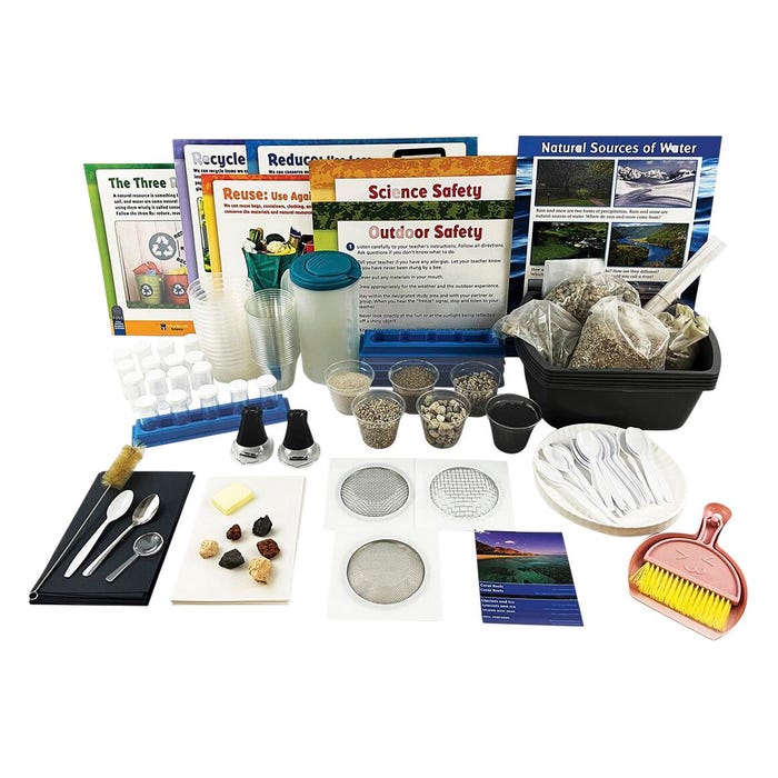 FOSS Pathways Grade 2 Water and Landforms Kit, with 24 Seats Digital Access