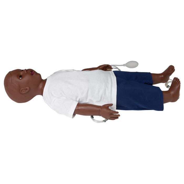Gaumard One-Year-Old Multipurpose Patient Simulator, Dark Skin Tone