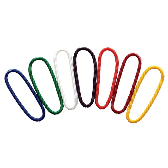 Abilitations Chewlery Chewable Necklaces, Assorted Colors, Set of 7