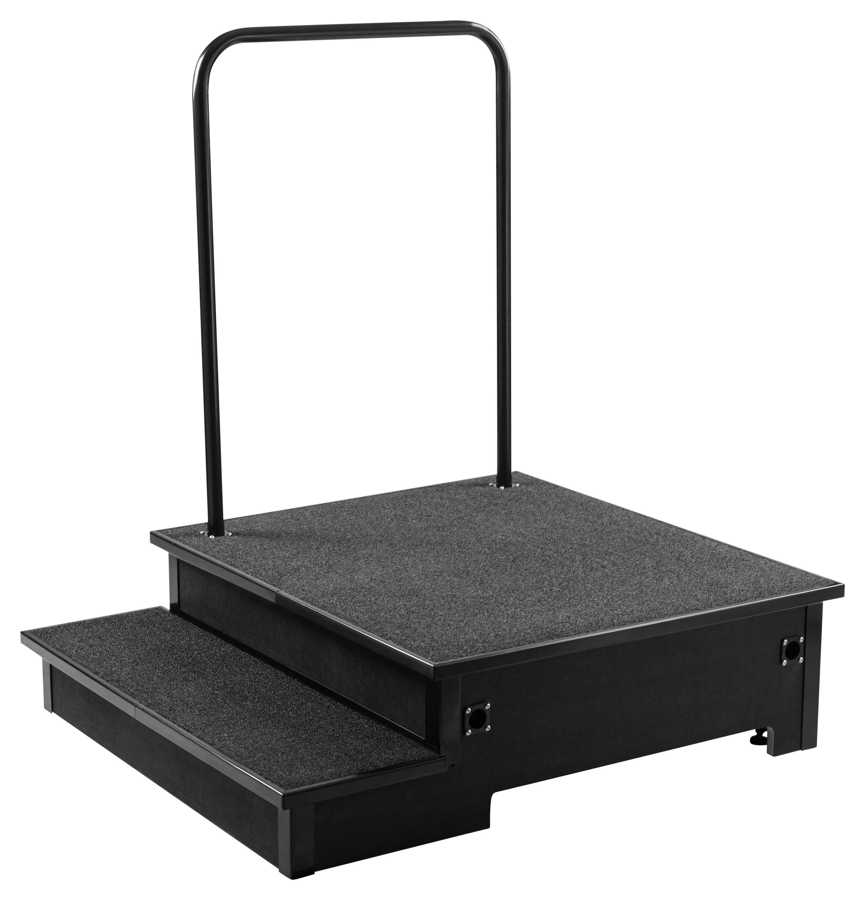 NPS Conductors Podium Two Level with Guardrail, Item Number 1453086