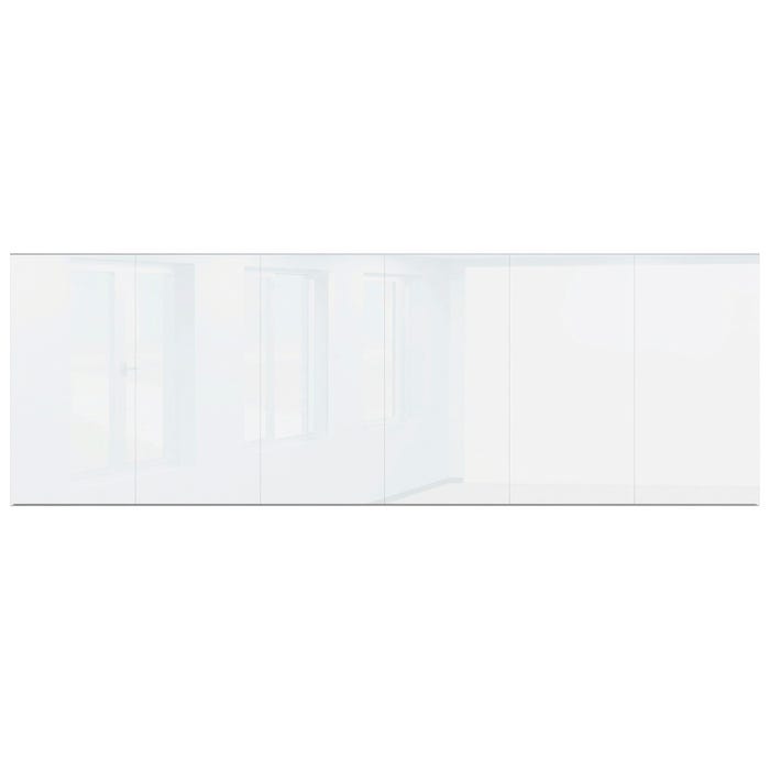 MooreCo Office Glass Wall Panel, 8 x 24 Feet