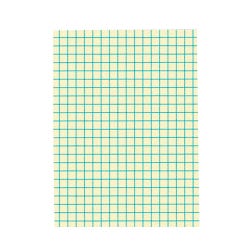 School Smart Graph Paper, 1/2 Inch Rule, 9 x 12 Inches, Manila, 500 Sheets 085478