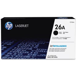 HP 26A Ink Cartridge, CF226A, Black