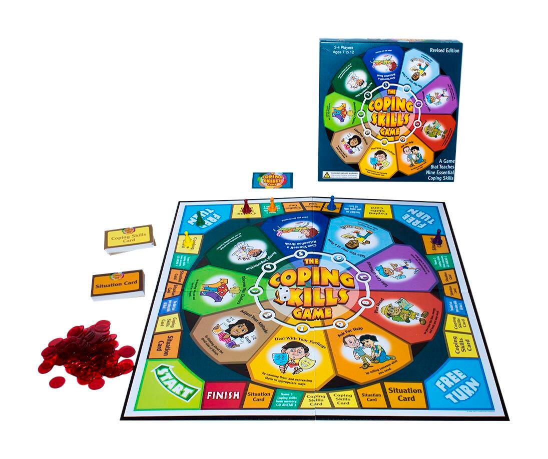 The Coping Skills Board Game 2214694