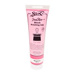 Sax Water Soluble Block Printing Ink, 5 Ounce Tube, Magenta 461975