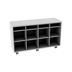 Fleetwood Designer 2.0 Cabinet, Twelve Cubbies, No Door, Laminate Back 4001599