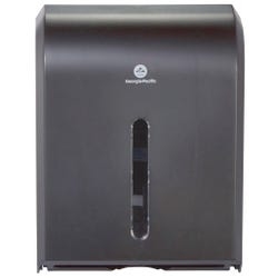 Georgia Pacific Paper Towel Dispenser, Black, Item Number 2050400