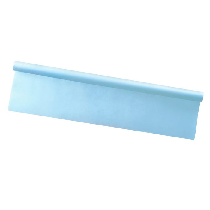 Smart-Fab Opaque Bulletin Board Background, 48 Inches x 24 Feet, Sky Blue