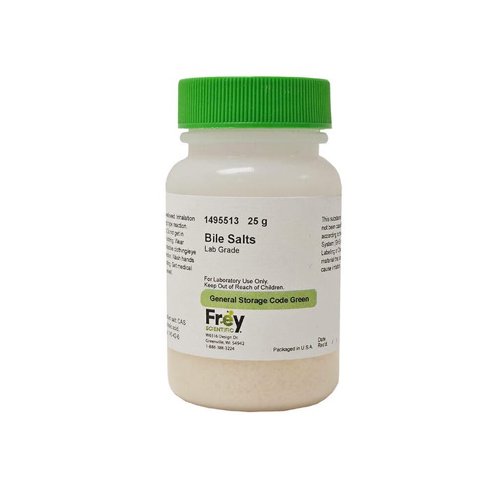 Frey Scientific Bile Salts, Lab Grade, 25 Grams
