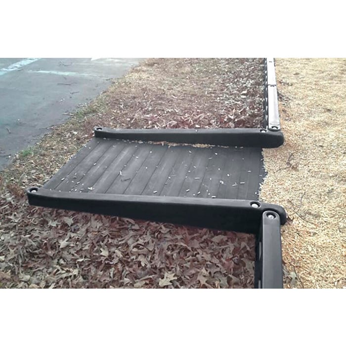 Action Play Systems Half Ramp, Black, Each