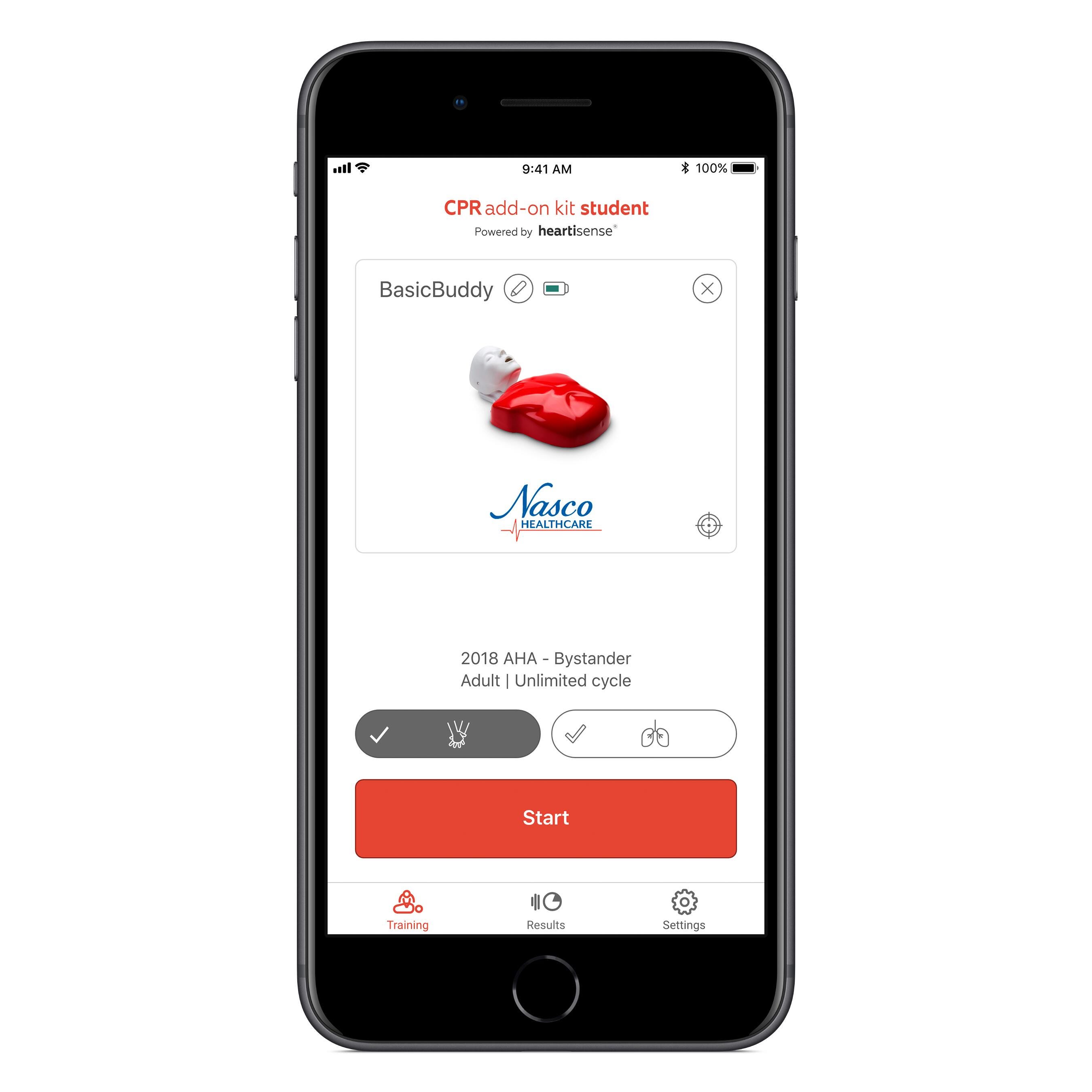 Life/form Basic Buddy Plus Single Add-on Kit powered by Heartisense