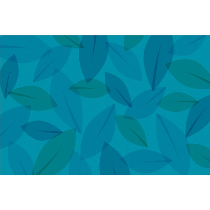Childcraft ABC Furnishings Calming Leaves Carpet, Rectangle