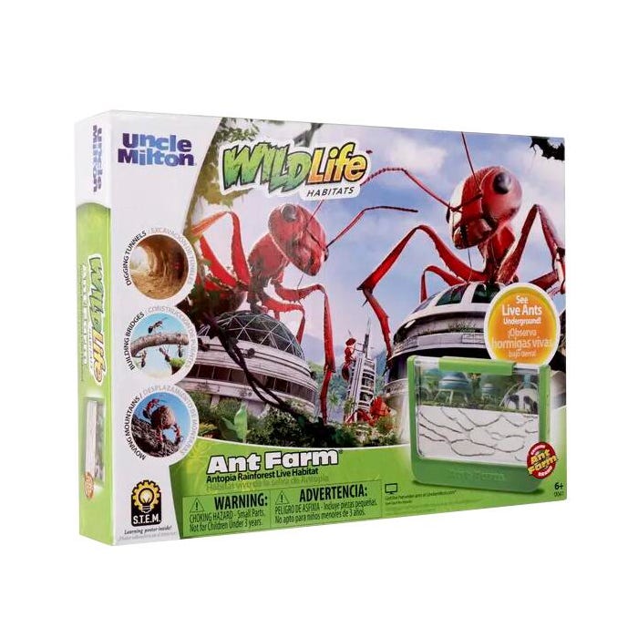 Uncle Milton Antopia Rainforest Ant Farm