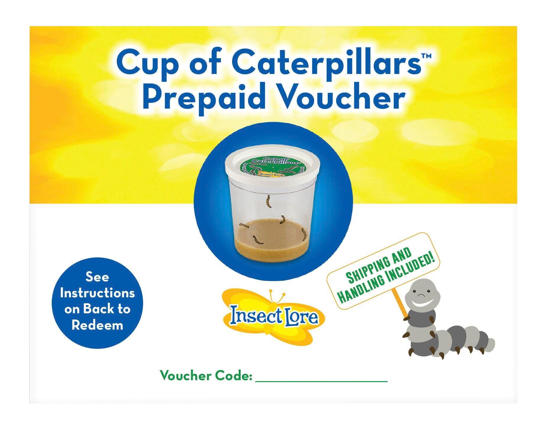 Cup of Caterpillars Prepaid Voucher 2147333