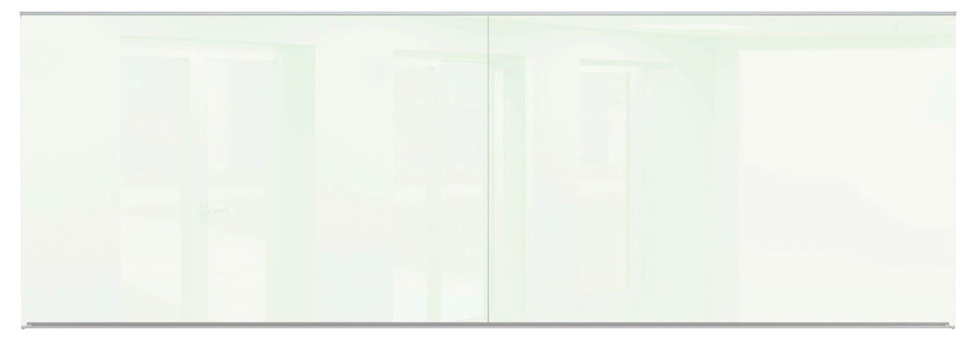MooreCo Office Glass Wall Panel, 4 x 12 Feet 2028778