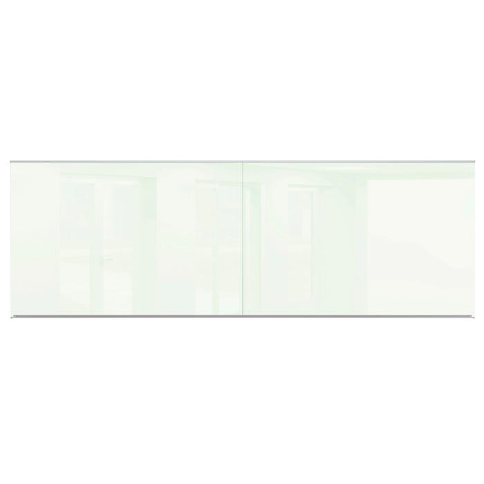 MooreCo Office Glass Wall Panel, 4 x 12 Feet