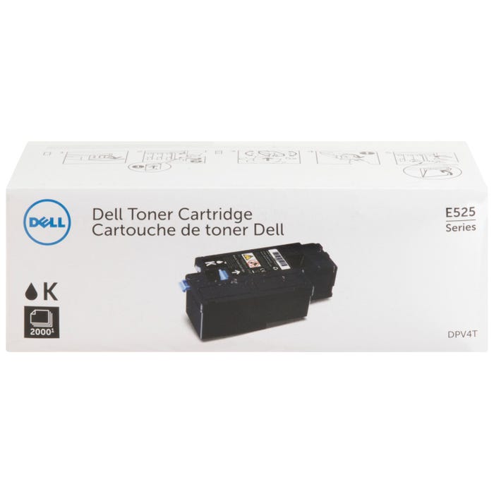 Dell Ink Toner Cartridge, DPV4T, Black