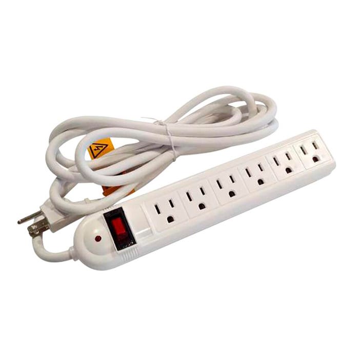 Copernicus Power Strip, 6 Outlets, 8 Foot Cord