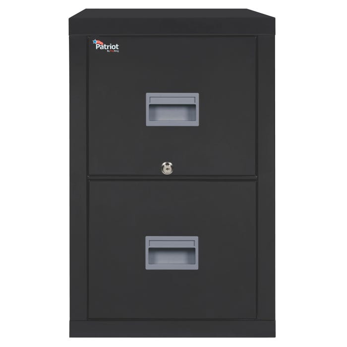 FireKing Patriot Vertical Letter Size File Cabinet, 2-Drawers