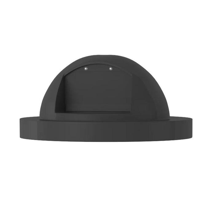 Superior Recreational Products Plastic Dome Trash Receptacle Top, 32 Gallon