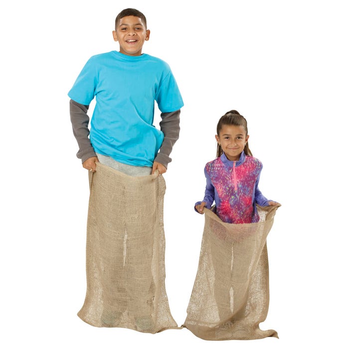 Traditional Burlap Potato Sacks, Set of 12
