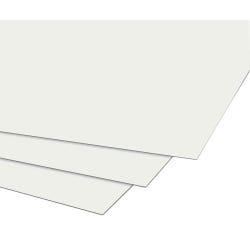 MooreCo Magnetic Porcelain Steel Self-Adhesive Markerboard Skin, 4 x 4 Feet, Customizable Cut Size 2121487