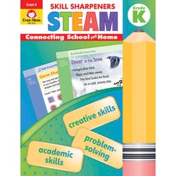 Evan-Moor Skill Sharpeners STEAM, Grade Kindergarten, Item Number 2090109