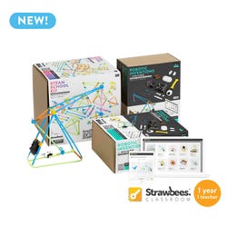 Image for Strawbees STEAM Robotics Classroom Solution, micro:bit Not Included from School Specialty