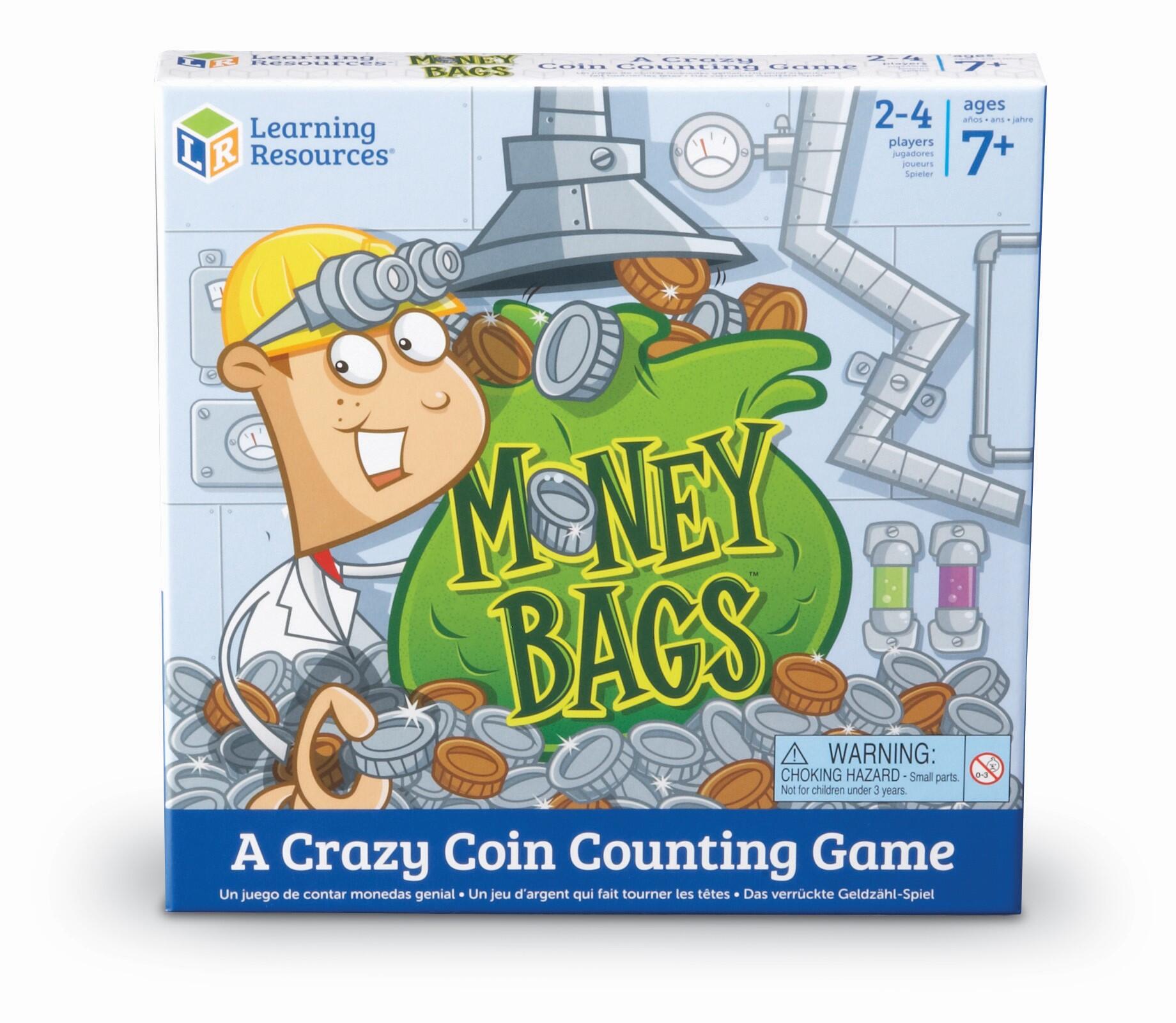 Learning Resources Money Bags Coin Value Game 373766