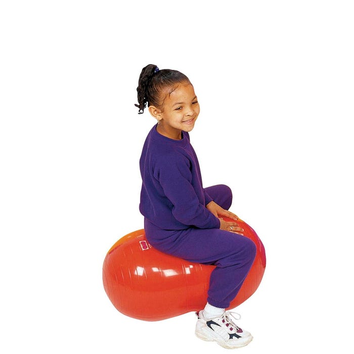 Gymnic Physio-Roll Fitness Ball, 16 Inch, Red, Each
