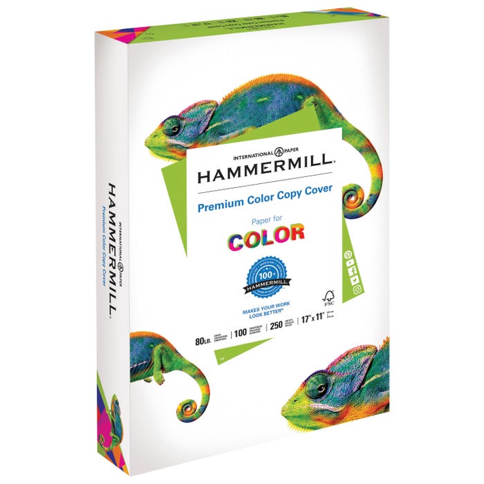 Hammermill Copy Paper, 11 x 17 Inches, 80 lb, White, 250 Sheets