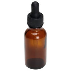 Image for United Scientific Boston Round Amber Flint Bottles, 30 mL, Pack of 12 from School Specialty