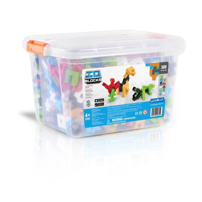 Guidecraft IO Blocks Education Set, 500 Pieces