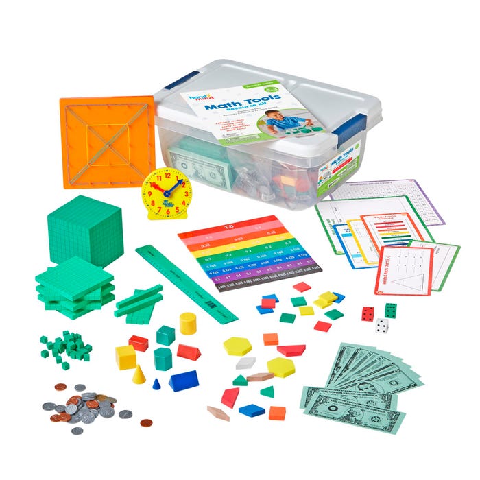 Hand2Mind Math Tools Small Group Set, Grades 2-3